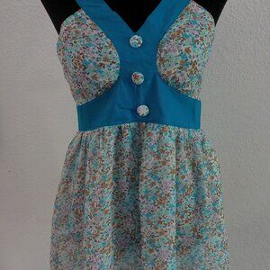 Blue Floral Top - II Cielo size: M